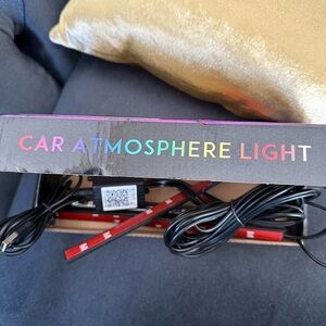 4 pcs led car lights for feet area